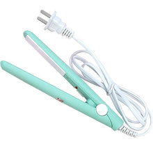 Cargar imagen en el visor de la galería, Mini Plancha Viajera GV-118 Portátil En Cerámica Verde Menta