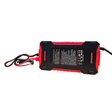 Cargar imagen en el visor de la galería, Cargador Batería Carro / Moto Carga Lenta 12V 6A Pantalla LCD Detención Inteligente