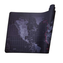 Cargar imagen en el visor de la galería, Alfombrilla Mouse Pad Escritorio Antideslizante 40x89 cm Mapamundi
