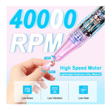 Cargar imagen en el visor de la galería, Drill Pulidor Uñas Profesional M40 40000 RPM Bidiriccional