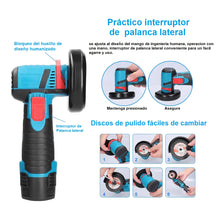 Cargar imagen en el visor de la galería, Mini Pulidora Inalámbrica 12V Eléctrica Portátil