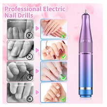Cargar imagen en el visor de la galería, Drill Pulidor De Uñas UV-401 40000 RPM Portatil