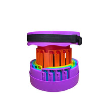 Cargar imagen en el visor de la galería, Silla Taburete Tipo Telescopio Retráctil Portátil DZ-7 Morado