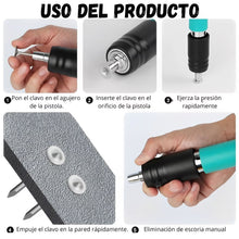 Cargar imagen en el visor de la galería, Remachadora Neumatica Clavos Acero Multifuncional