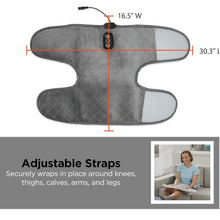 Cargar imagen en el visor de la galería, Almohadilla Rodilla Electrica Termica Masaje Vibratorio
