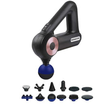 Cargar imagen en el visor de la galería, Masajeador Corporal Rosado Massage Gun 12 Piezas Inalambrica