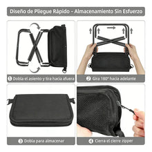 Cargar imagen en el visor de la galería, Silla Bolso Plegable Portátil Ultra ligera Resistente Camping D707