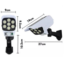 Cargar imagen en el visor de la galería, Lámpara Led Panel Solar Sensor Movimiento