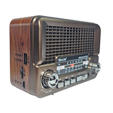 Cargar imagen en el visor de la galería, Radio Retro Inalambrico Golon RX-6060 AM/FM