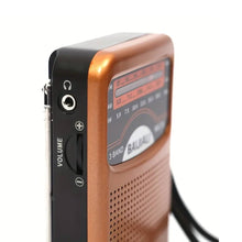 Cargar imagen en el visor de la galería, Radio Portatil De Bolsillo AM/FM 3 Bandas M-9321