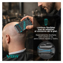 Cargar imagen en el visor de la galería, Afeitadora Shaver V-374 2,5 Horas Uso Continuo Inalámbrica