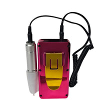 Cargar imagen en el visor de la galería, Drill Pulidor Uñas SG711 45.000 RPM Inalambrico Fucsia