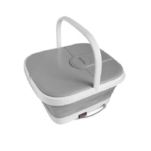 Cargar imagen en el visor de la galería, Tina Plegable Masajeadora RF-368Z Burbuja Calor Gris