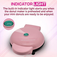 Cargar imagen en el visor de la galería, Maquina Mini Donas F-608 7 Puestos Rosada