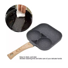 Cargar imagen en el visor de la galería, Sarten Aluminio Antiadherente Para Huevos 3 En 1