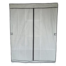 Cargar imagen en el visor de la galería, Closet Organizador Con Forro 88130 Zapatero Perchero Gris