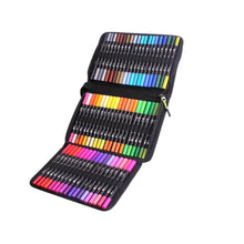 Cargar imagen en el visor de la galería, Marcadores Doble Punta Pincel Micropunta 60Unidades Estuche