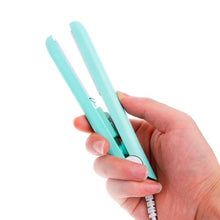 Cargar imagen en el visor de la galería, Mini Plancha Viajera GV-118 Portátil En Cerámica Verde Menta