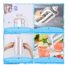 Cargar imagen en el visor de la galería, Molde Botella Hielera 2 En 1 Plegable