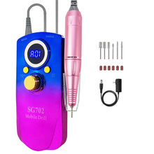 Cargar imagen en el visor de la galería, Drill Pulidor SG702 35.000 RPM Recargable Inalambrico Fucsia