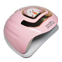 Cargar imagen en el visor de la galería, Lampara De Secado De Uñas Uv Led Sun Y-01 268W Rosa