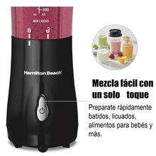 Cargar imagen en el visor de la galería, Licuadora Hamilton Beach Batidora 51101BG Negro