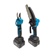 Cargar imagen en el visor de la galería, Motosierra Tijeras Jardinería Doble Batería 21V Inalámbrica
