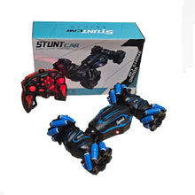 Cargar imagen en el visor de la galería, Carro Acrobatico Recargable Control Remoto RSF8100 Azul