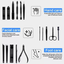Cargar imagen en el visor de la galería, Set Manicure Pedicure Y Cuidado Facil Kit 16 Piezas + Estuche