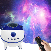 Cargar imagen en el visor de la galería, Proyector De Luces Galaxia Nebulosa Led Parlante Bluetooth