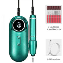 Cargar imagen en el visor de la galería, Drill Para Uñas UV-301 30000 RPM Recargable