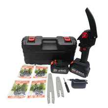 Cargar imagen en el visor de la galería, Mini Motosierra Doble Sierra Inalámbrica Recargable 48 V