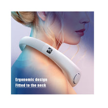 Cargar imagen en el visor de la galería, Aire Acondicionado De Cuello Ventilador Portatil Blanco