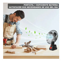 Cargar imagen en el visor de la galería, Ventilador Doble Batería Portátil Recargable 56V Inalámbrico