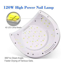 Cargar imagen en el visor de la galería, Lampara De Secado Uñas UV LED D5MAX 120W Fucsia