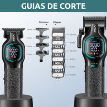 Cargar imagen en el visor de la galería, Kit Cortadora + Patillera VGR V-886 S2 Profesional Turbo 9000RPM 200 MIN Uso
