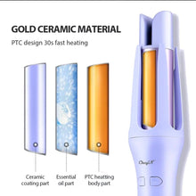 Cargar imagen en el visor de la galería, Rizador De Cabello Giratorio Automatico Lila