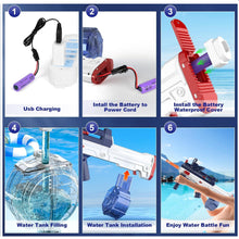 Cargar imagen en el visor de la galería, Juguete De Agua Eléctrica Recargable Para Niños