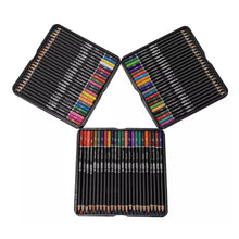 Cargar imagen en el visor de la galería, Set Colores Premium 72 Lapices Arte Profesional