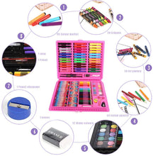 Cargar imagen en el visor de la galería, Set De Colores Marcadores Arte Dibujo 150 Piezas Rosa