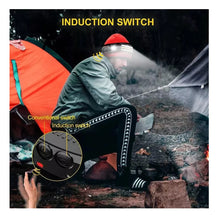 Cargar imagen en el visor de la galería, Linterna Frontal Led 3 Modos Luz Brillante Camping Recargable W689-3