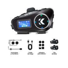 Cargar imagen en el visor de la galería, Intercomunicador Moto Inalámbrico Bluetooth Radio KR-M4