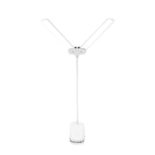 Cargar imagen en el visor de la galería, Lampara De Escritorio Led 919 Con Prensa Ajustable 180° Blanca