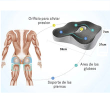 Cargar imagen en el visor de la galería, Cojín Ergonómico Espuma Viscoelástica Para Silla Y Carro HO-AL05