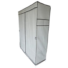 Cargar imagen en el visor de la galería, Closet Organizador Con Forro 88130 Zapatero Perchero Gris