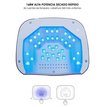 Cargar imagen en el visor de la galería, Lampara Inalambrica Uñas Sun S10 108W Blanco