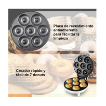 Cargar imagen en el visor de la galería, Maquina Mini Donas 7 Puestos WP-DM16 Negra