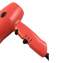 Cargar imagen en el visor de la galería, Secador De Cabello Revlon Compacta Viaje 1875w Ultra Ligera Rojo