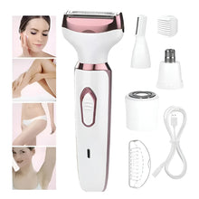 Cargar imagen en el visor de la galería, Afeitadora Lady Shaver Beauty 4 En 1 Inalámbrica Sn-8866
