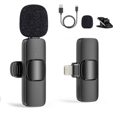 Cargar imagen en el visor de la galería, Micrófono inalámbrico de Solapa K9 Lightning 20m
